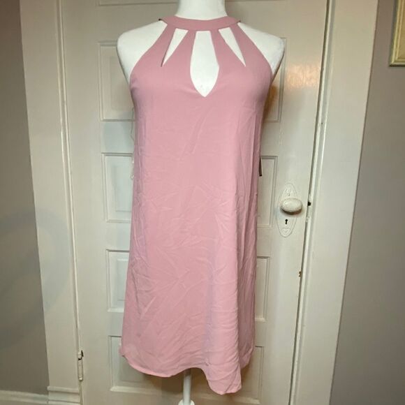 Romeo + Juliet Couture blush, slinky dress - Picture 1 of 7